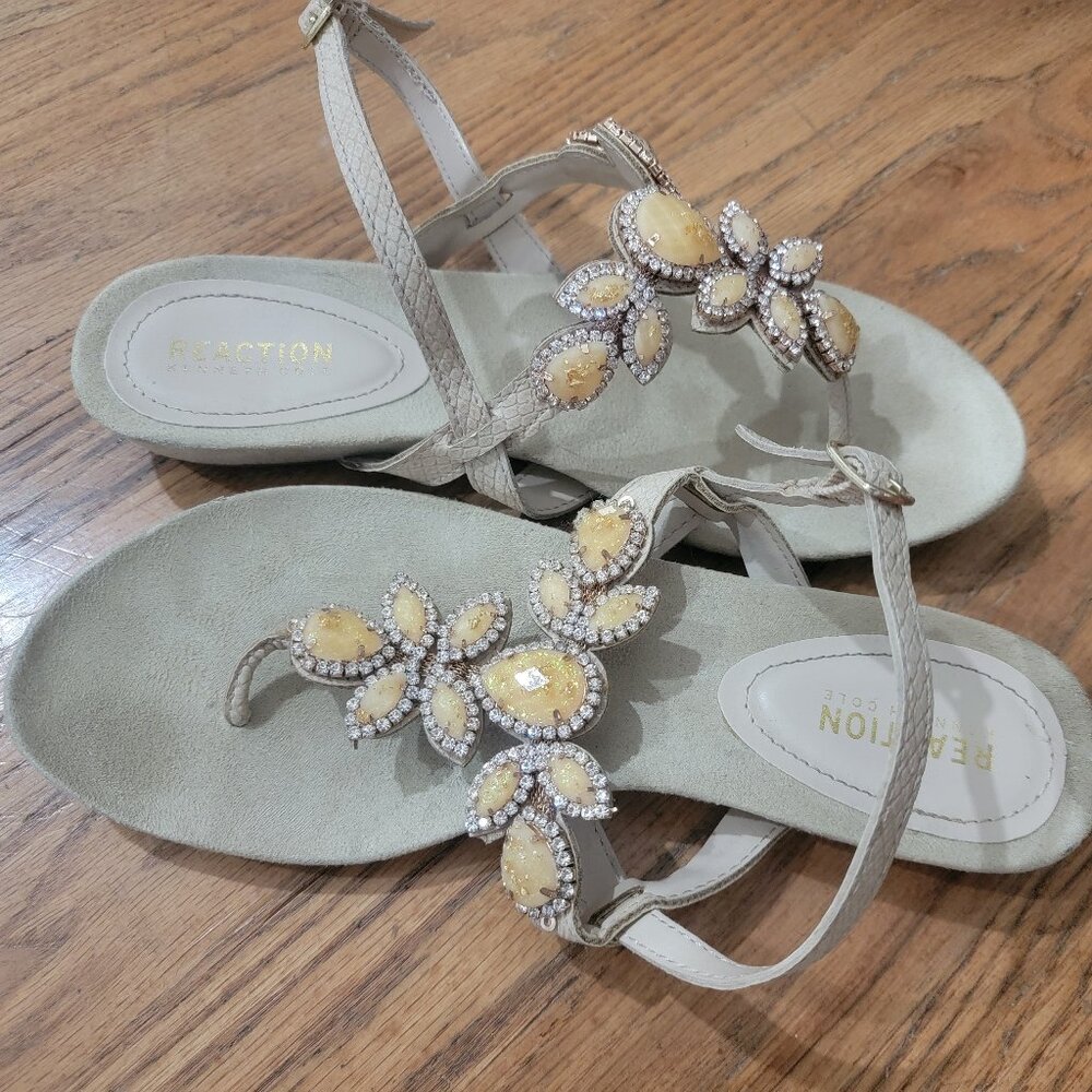 Kenneth Cole Rhinestone  Sandals - Picture 2 of 6